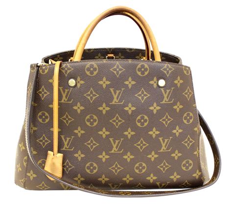 LOUIS VUITTON Montaigne MM Handbag Shoulder Bag 